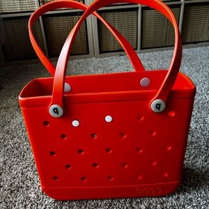 Bright orange Tote Bag large bogg new tote bag